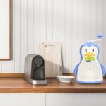 WPKD BLUEIY Pinguin-Eismaschine – Manuelle Schneekegelmaschine mit Auffangbehälter – Bild 2
