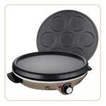 LITTLE BALANCE Crêpe-Pfanne Duo 1000 – Elektrische Crêpes & Pancakes mit 2 Platten