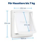 PetSafe Original 2-Wege Haustiertür Klein – Manuelle Verriegelung für Katzen & kleine Hunde – Bild 6