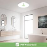 OUILA LED Deckenleuchte 18W mit Bewegungsmelder – 2000 Lumen Sensor-Deckenlampe für Innen – Bild 9