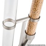 Metal Jack Feuerrohr Premium 129,5 cm – Pelletfackel aus Edelstahl & Borsilikatglas – Bild 5