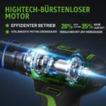 Greenworks 35 Nm Akkubohrer-Set – 24 V Lithium mit 2 Ah Akku & Koffer – Bild 2