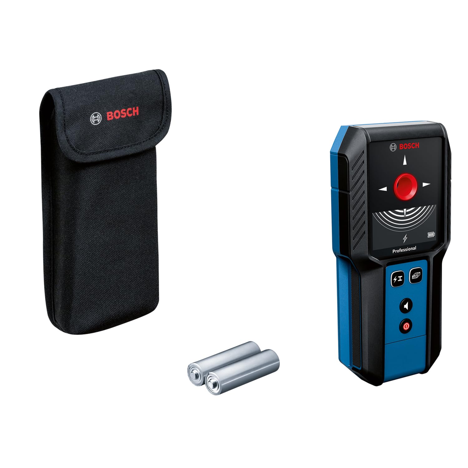 Bosch Professional GMS 120-27 Leitungssuchgerät – Wandscanner für Metall & Stromleitungen