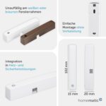 Homematic IP Fenster- & Türkontakt optisch – Smart Home Sensor mit App-Steuerung – Bild 3