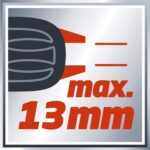Einhell TC-ID 550 E Schlagbohrmaschine 550 W – Präzisions-Schlagbohrer für Heimwerker – Bild 5