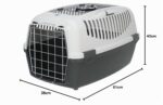 TRIXIE Capri III Open Top Transportbox 40×38×61 cm – Sichere Haustierbox für Hunde & Katzen – Bild 6