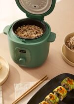 CREATE Reiskocher 1.2L Salbeigrün – Multifunktional mit Dampfgarer & Warmhalten – Bild 4