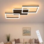 ZMH LED Deckenleuchte 54cm dimmbar 48W – Moderne Wohnzimmerlampe mit Fernbedienung