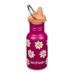 Klean Kanteen Classic Narrow 355 ml Trinkflasche mit Sippy Cap – Auslaufsicher & BPA-frei
