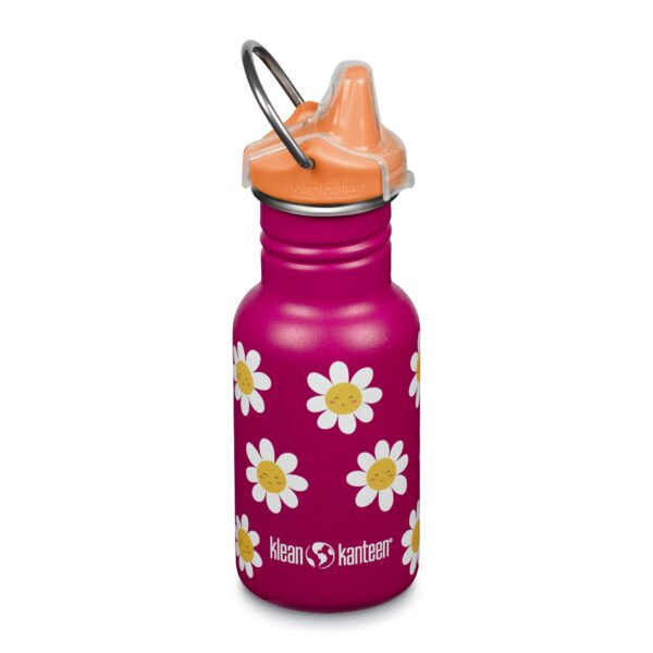 Klean Kanteen Classic Narrow 355 ml Trinkflasche mit Sippy Cap – Auslaufsicher & BPA-frei