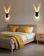 Fuloon Hirschschatten LED Wandleuchte mit Fernbedienung – Dimmbar & Wiederaufladbar – Bild 7