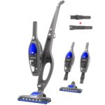 Akitas U10 22.2V Akku-Staubsauger Beutellos – 30 Min Laufzeit & LED-Frontlichter