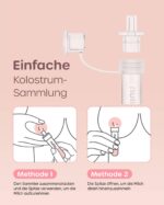 Nuliie Colostrum Collector Kit 7ml – BPA-freier Muttermilch Sammler für Neugeborene – Bild 4