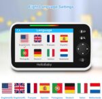 HelloBaby Babyphone mit Kamera – 5 Zoll Monitor, WLAN-frei, 30h Akkulaufzeit – Bild 7