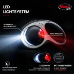 flexi LED Light System – Leinenlicht mit Front- & Rücklicht für sichere Gassirunden – Bild 2