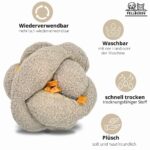 FELLBUDDY Schnüffelball für Hunde – Intelligenzspielzeug mit 8 Schlitzen – Bild 5