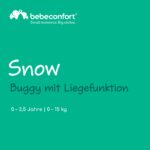 Bebeconfort Snow Buggy – Leichter Kinderwagen mit Liegefunktion, 0–3,5 Jahre – Bild 4