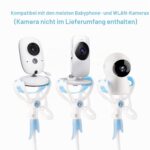 Babyphone Halterung Universal – 360° drehbar mit Magnesiumlegierung für sicheres Monitoring – Bild 3