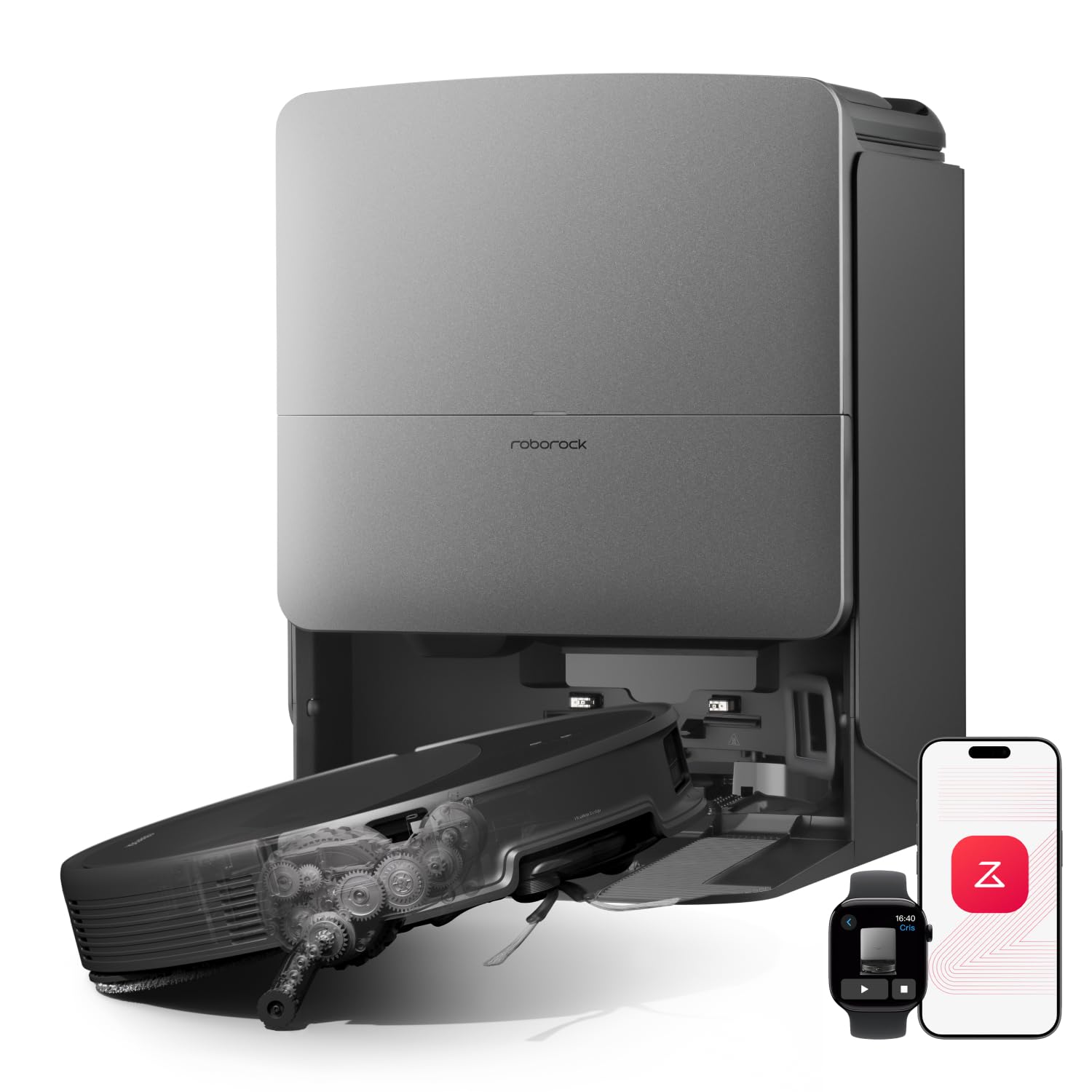 roborock Saros 20 Saugroboter mit Wischfunktion – 36.000 Pa Saugkraft & intelligente Navigation