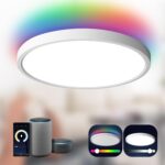 ANTENLICHT Smart LED Deckenlampe 24W Ø30cm – WiFi & Sprachsteuerung für Schlafzimmer