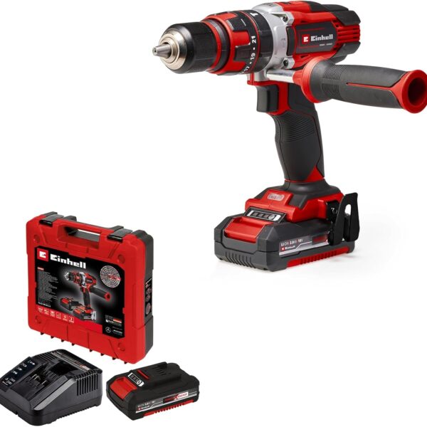 Einhell Akku-Schlagbohrschrauber TE-CD 18/48 Li-i – 48 Nm mit PXC System & Koffer