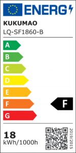 KUKUMAO Feuchtraumleuchte 60cm, 18W 2000LM 4000K – Wasserdichte LED Deckenleuchte für Werkstatt & Bad – Bild 7