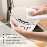 Autumnlife Keramik-Hundenapf 1,6 L – Rutschfest & Kippsicher für Mittelgrosse & Grosse Hunde – Bild 5
