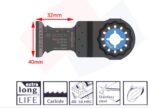Bosch 5-teilig Starlock Sägeblatt-Set – Carbide Technologie für Holz & Metall – Bild 5