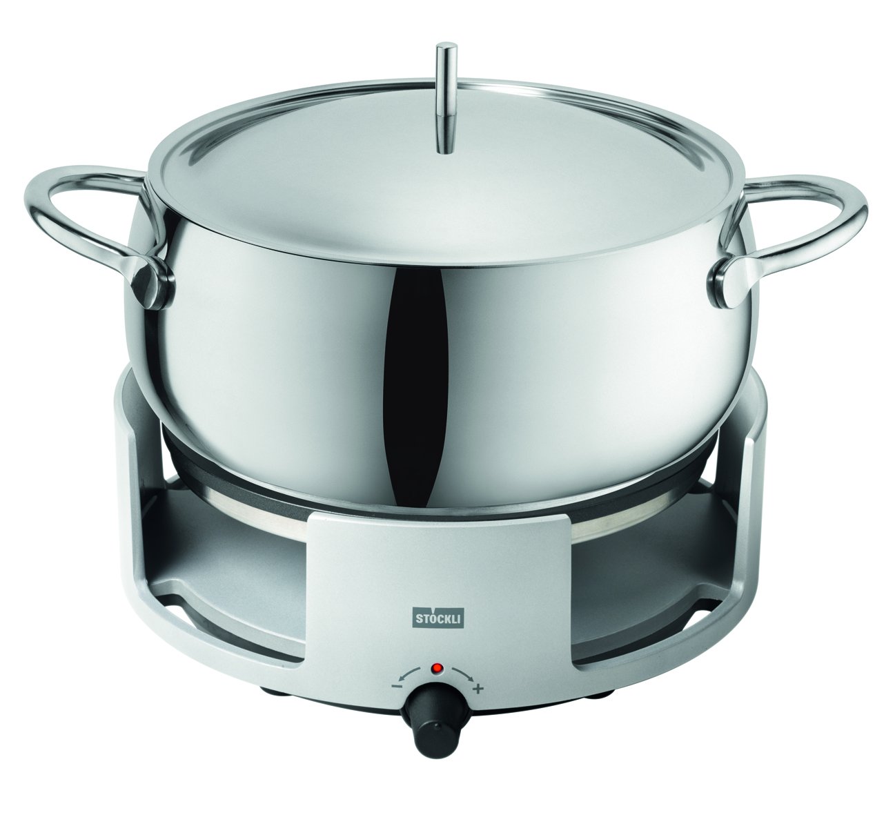 Stöckli Fondue Garnitur Avalon – Elektrisches Fondueset für 12 Personen