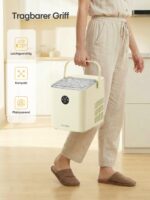 FOHERE Eiswürfelmaschine 14 kg – Schnelle Eisproduktion in 5 Min mit 2 Grössen – Bild 6