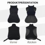 Hjyokuso Hundemantel für Dackel – Wasserdicht & Winddicht mit Bauchschutz – Bild 2