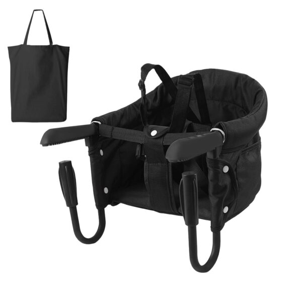 Surplex Tischsitz Faltbar – Babyhochstuhl mit 7-Punkt-Gurt, bis 15 kg