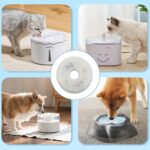 8er Set Katzenbrunnen Filter – Ersatzfilter für 3L Haustier Trinkbrunnen – Bild 6