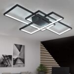XIN'S LED Deckenleuchte 80W 90cm – Moderne Wohnzimmerlampe mit stufenloser Farbtemperatur – Bild 2