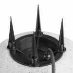 trendlights24 Stone IP65 Kugelleuchte 3er Set 20+30+40 cm – LED Gartenleuchte mit Naturstein-Optik – Bild 8