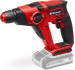 Einhell Akku-Bohrhammer TE-HD 18/12 Li-Solo – 18 V Schlagbohrer mit SDS-plus