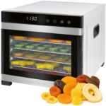 ProfiCook PC DR 1218 Dörraudomat Edelstahl – 6 Ebenen, 650 Watt, 0,6 m² Fläche