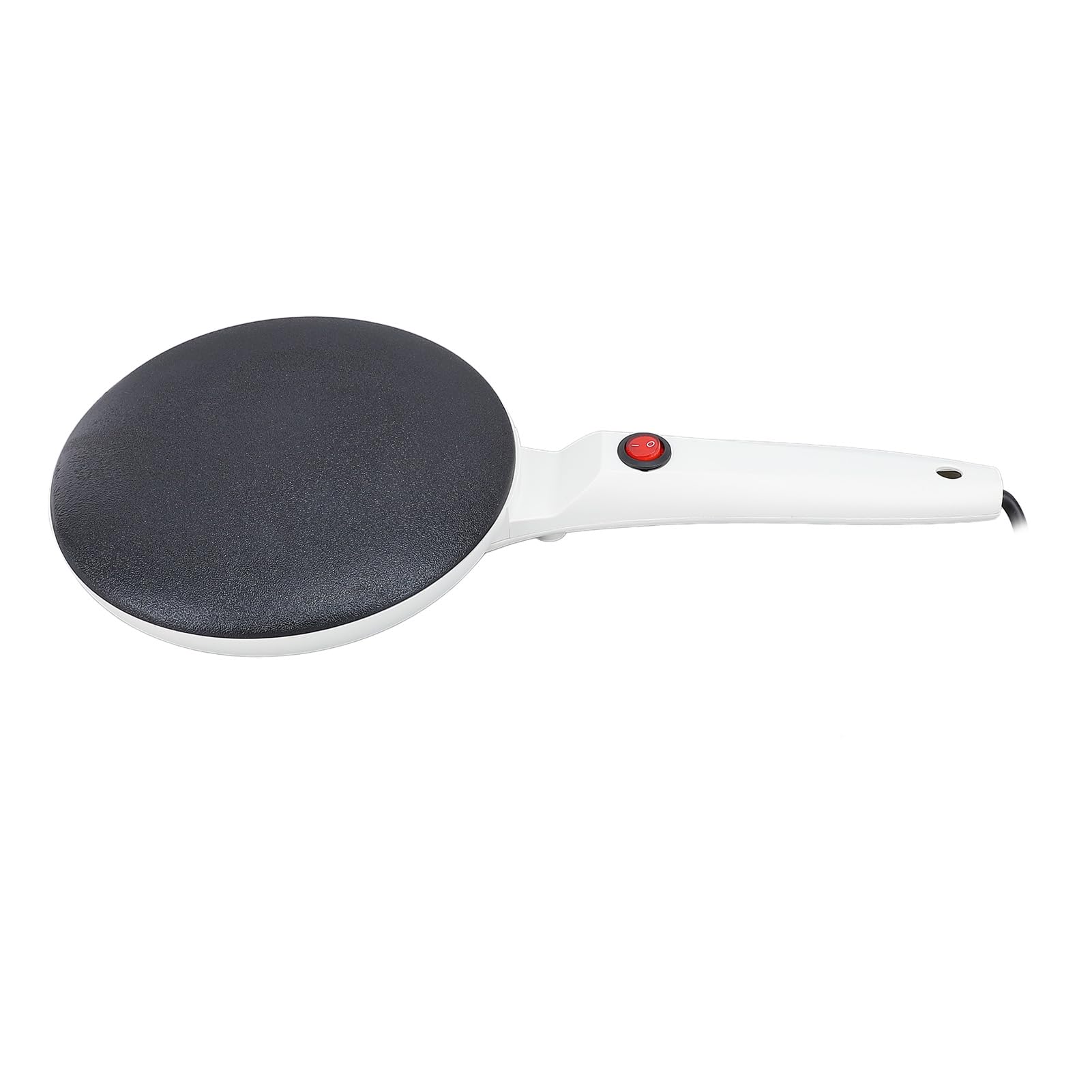 Brrnoo Elektrischer Crêpe-Maker 20 cm mit Temperaturregelung – Antihaft-Pfannkuchen für Frühstück