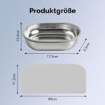 Edelstahl Napf & Matte Set für Mikrochip-Futterautomaten – OrdasPet – Bild 6