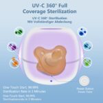MOMMED Tragbarer Schnuller-Sterilisator mit UV-C – 99,99% Desinfektion in 3 Minuten – Bild 4