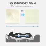 JOYELF Memory Foam Hundebett Small – Orthopädisches Hundebett mit waschbarem Bezug – Bild 4