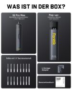 Fanttik S2 Pro Max Akkuschrauber Set – 6 Nm Elektroschrauber mit 16 Bits & 90°-Adapter – Bild 9
