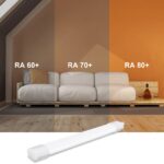 IEGLED 150cm LED Feuchtraumleuchte 45W 5000lm IP65 – Neutralweiss 4000K für Werkstatt & Keller – Bild 4