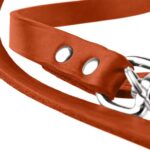 HUNTER Hundeführleine aus Leder 20/200 cm – 3-fach verstellbar, cognac, Made in Germany – Bild 7