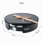 Steba Crêpes Maker XXL CR 36 – Professionelle Crêpes-Maschine 35 cm mit Antihaftplatte – Bild 2