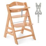 hauck Alpha+ Holz-Hochstuhl – Mitwachsend von 6 Monaten bis 90 kg für Familien