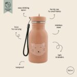 Trixie Kindertrinkflasche 350ml – Auslaufsicher & bruchsicher für Kindergarten & Schule – Bild 7