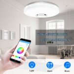 TODEHI 36W RGB LED Deckenleuchte mit Bluetooth Lautsprecher – Dimmbar & APP-steuerbar – Bild 2