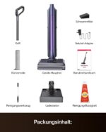Ultenic AC1 Triflex Nass-Trockensauger – 180° Lay-Flat mit 55 Min Akkulaufzeit für Hartböden – Bild 11
