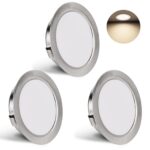YindaLux LED Einbaustrahler 3er Set 230V – 3W 300LM 4000K IP44 Neutralweiss
